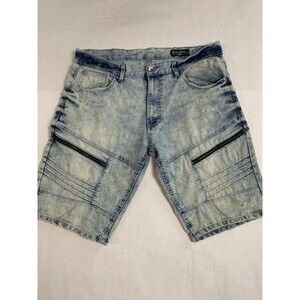 Southpole Shorts Mens 38 Blue Slim Baggy Hip Hop Streetwear Grunge Skater